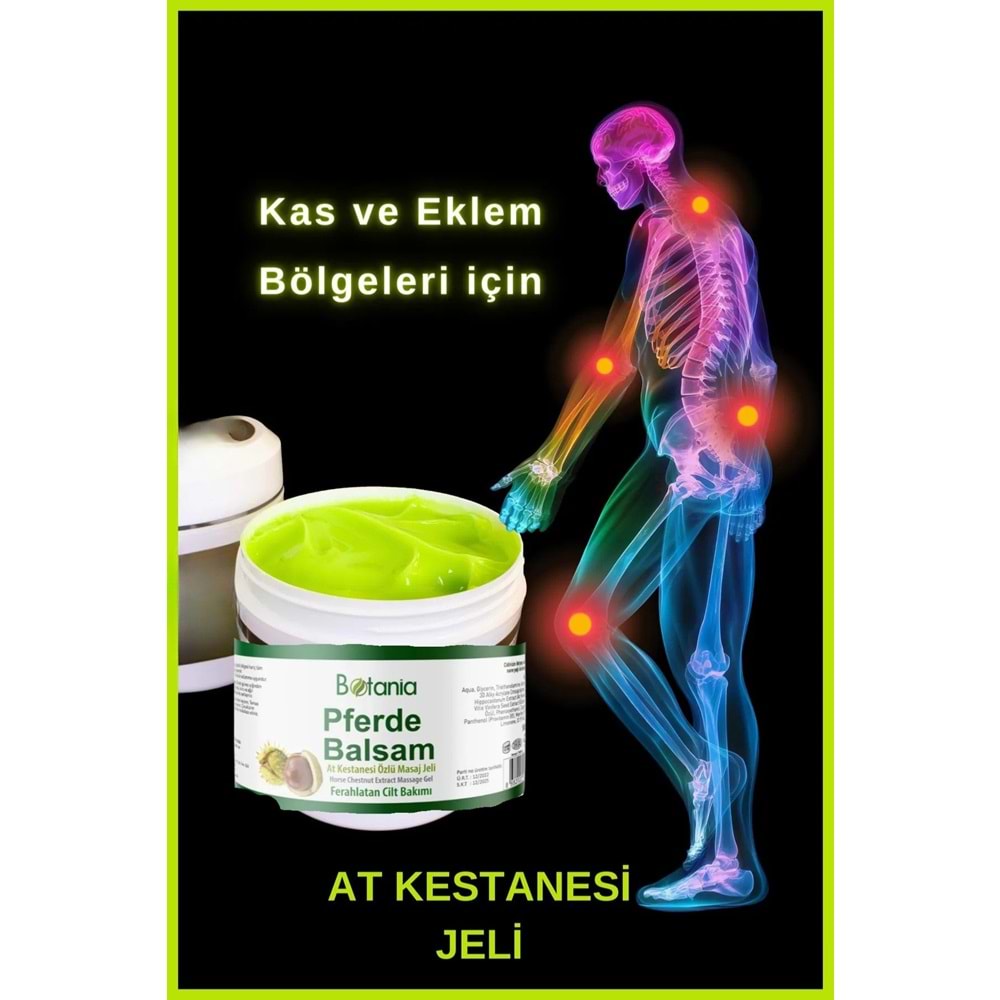 At Kestanesi Balsamı Jeli Kas Ve Eklem Ağrı Masaj Kremi 2 adet 500 ml*2=1000ml