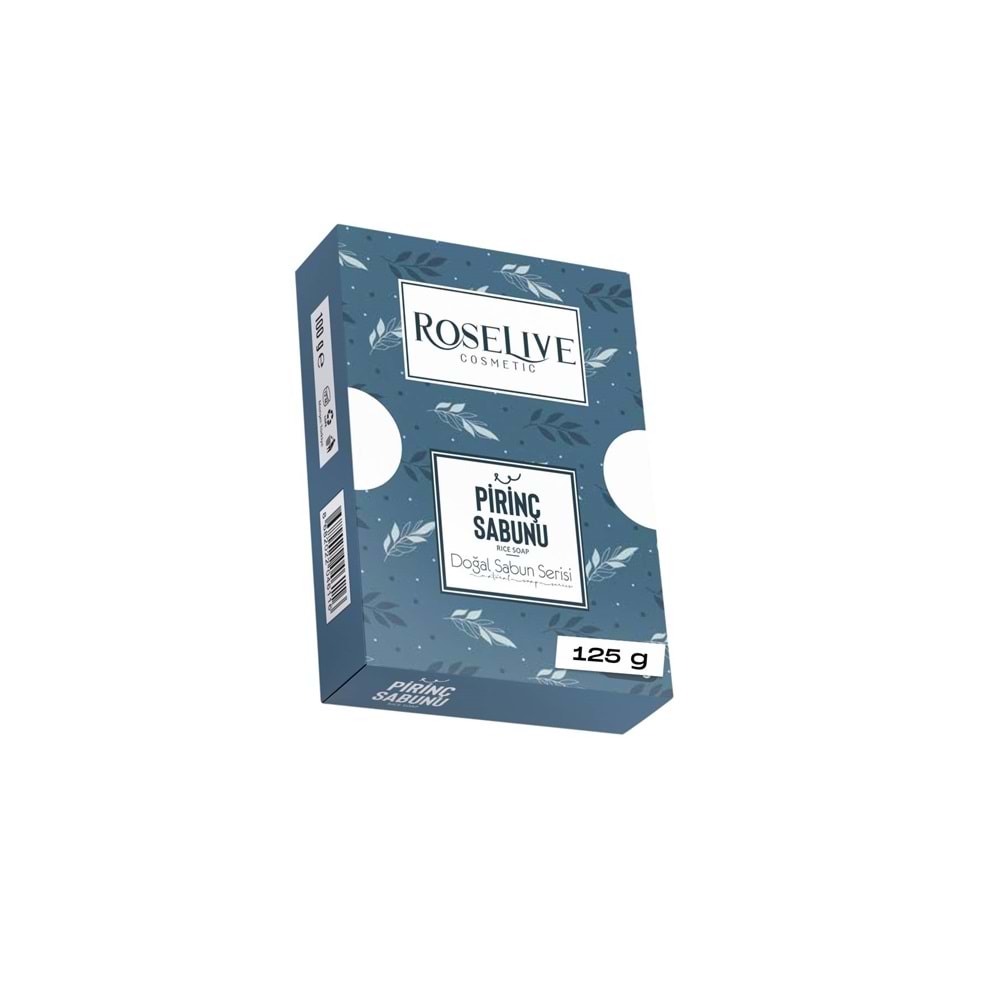 Pirinç Bitkisel Doğal Sabun Serisi Roselıv