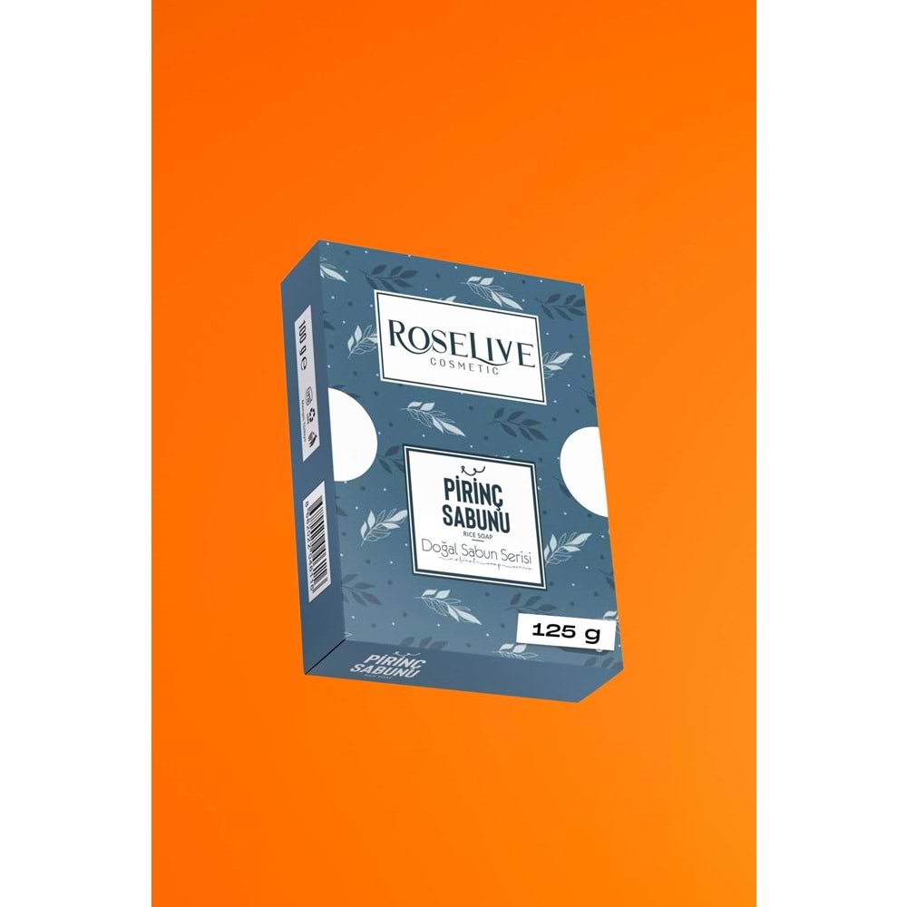 Pirinç Bitkisel Doğal Sabun Serisi Roselıv