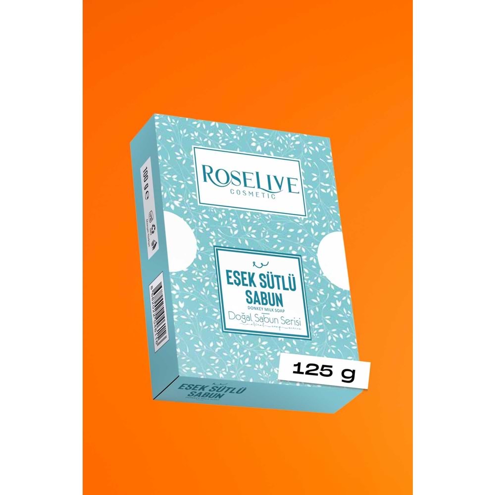 Eşek Sütlü Bitkisel Doğal Sabun Serisi Roselıve