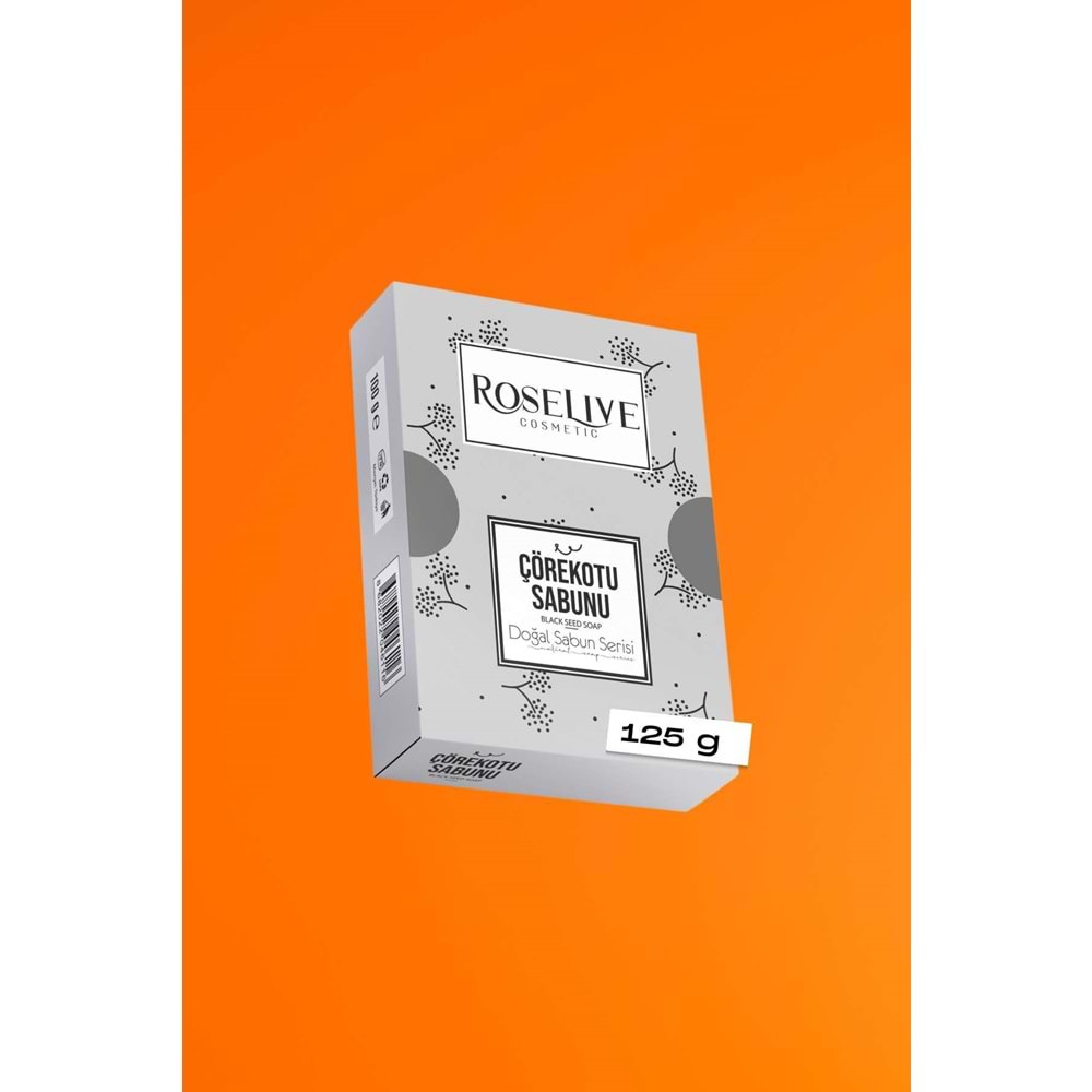 Çörekotu Bitkisel Doğal Sabun Serisi Roselıve
