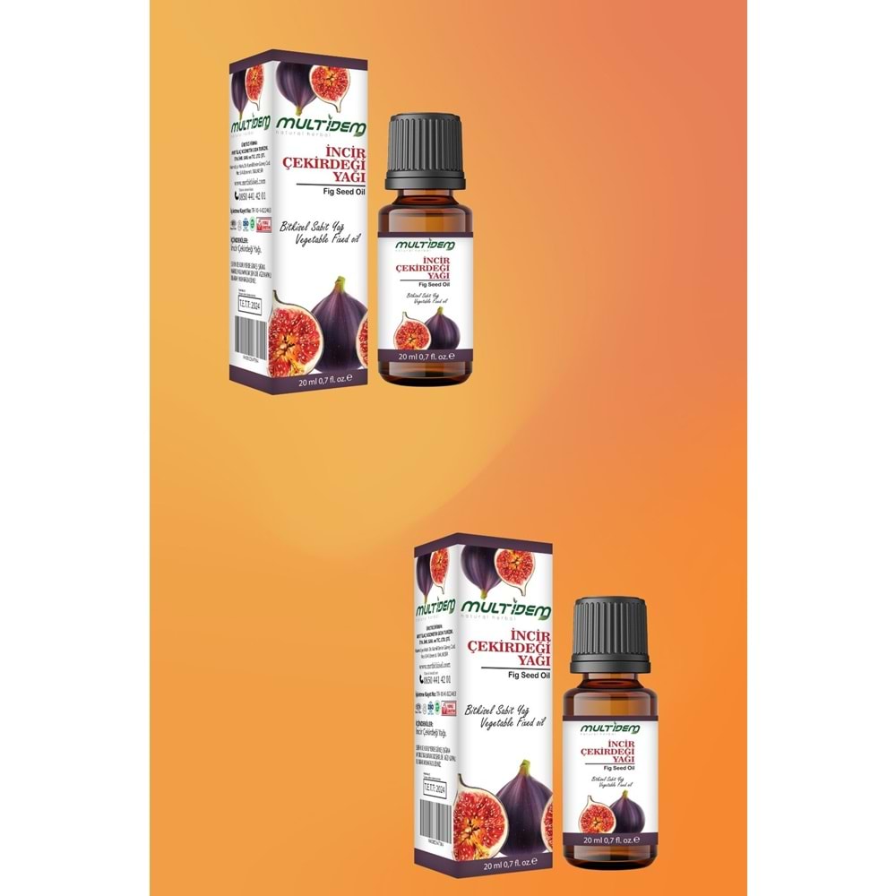 İncir Çekirdeği Bitkisel yağı (Doğal Gözaltı Morluk giderici, D vitamini Takviyesi) 20 ml