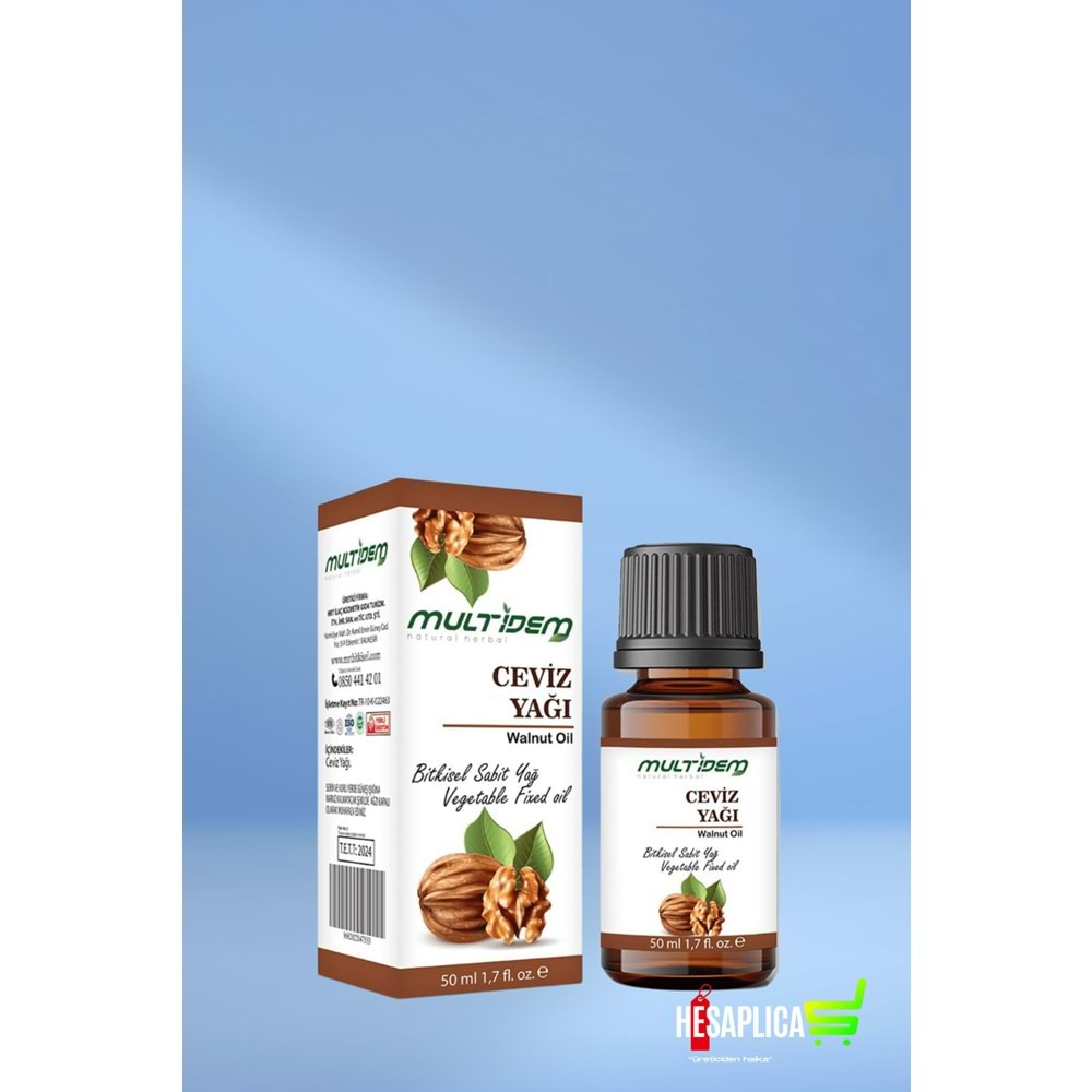 Ceviz yağı (Bebek ve çocuklar için uygundur.) 50ML