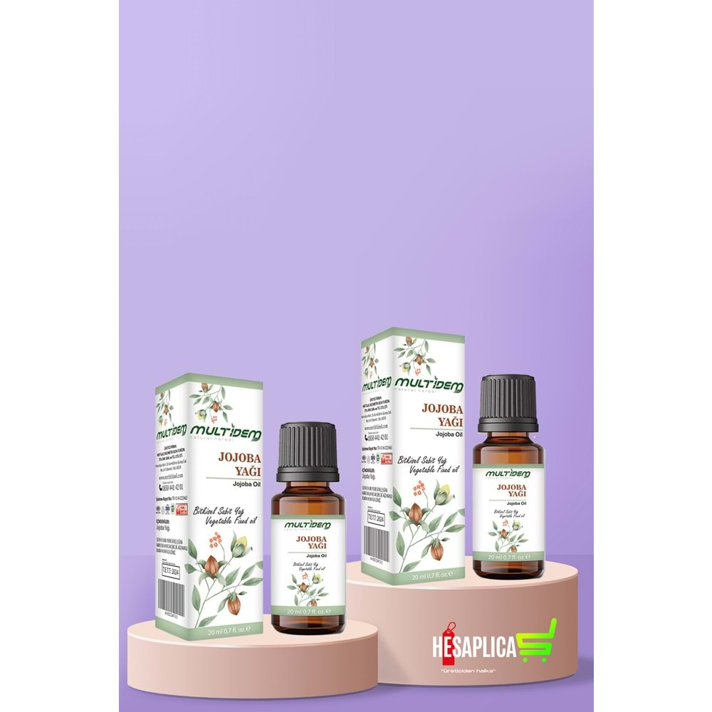 Jojoba Sabit Bitkisel Yağı 20ml