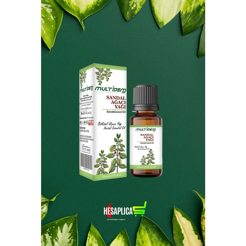 Sandal Ağacı Uçucu Bitkisel Yağı 20ml