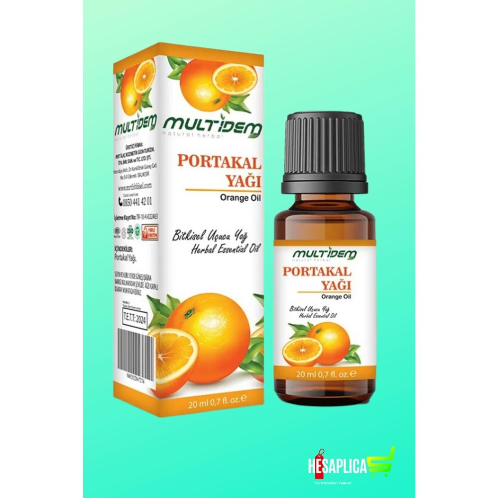 Portakal Uçucu Bitkisel Yağı 20ml