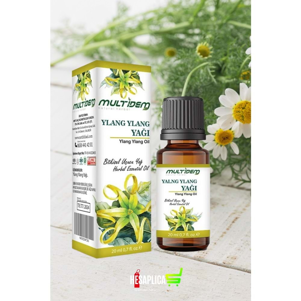 Ylang Ylang Uçucu Bitkisel Yağı 20ml