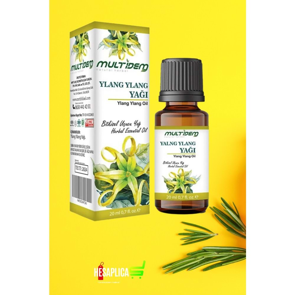 Ylang Ylang Uçucu Bitkisel Yağı 20ml