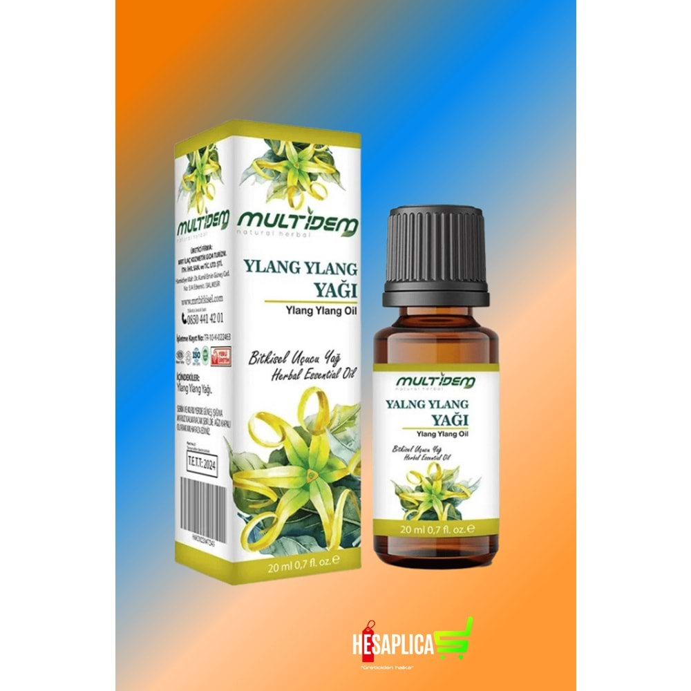 Ylang Ylang Uçucu Bitkisel Yağı 20ml