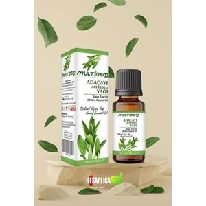 Adaçayı Yağı(Acı Elma) Uçucu Bitkisel Yağı 20 ml